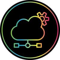 Cloud Computing Vector Icon Design