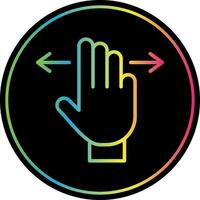 Swipe Vector Icon Design
