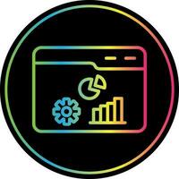 Statistics Vector Icon Design