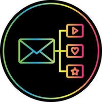 Email Marketing Vector Icon Design