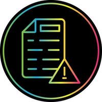 Warning Vector Icon Design