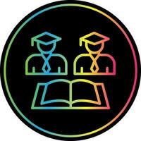 Alumni Vector Icon Design
