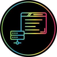 Web Hosting Vector Icon Design
