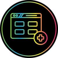 Website Vector Icon Design