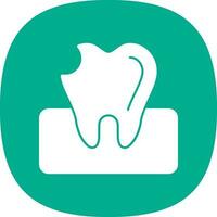 Cavity Vector Icon Design