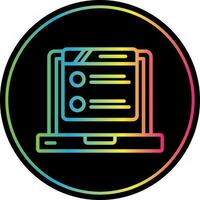 Blog Vector Icon Design