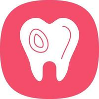 Caries Vector Icon Design