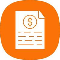 Medical Invoice Vector Icon Design