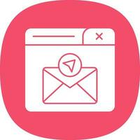 Send Mail Vector Icon Design