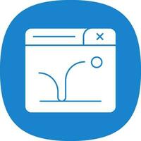 Bounce Rate Vector Icon Design