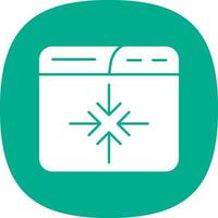 Minimize Vector Icon Design