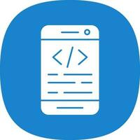 App coding Vector Icon Design