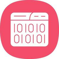 Binary Code Vector Icon Design