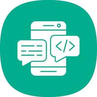 Conversation Vector Icon Design
