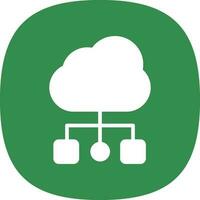 Cloud Computing Vector Icon Design