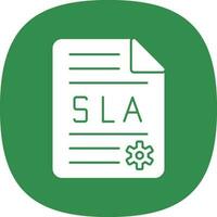 Sla vector icono diseño