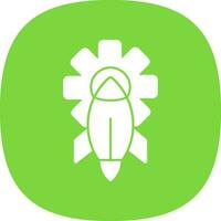 Rocket Vector Icon Design