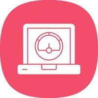 Speedometer Vector Icon Design