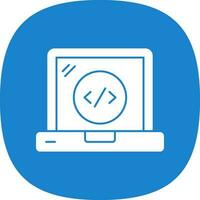 Web Coding Vector Icon Design