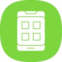 Mobile App Vector Icon Design