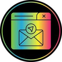 Send Mail Vector Icon Design