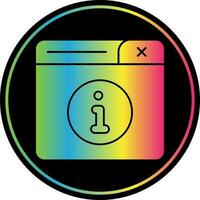 Information Symbol Vector Icon Design