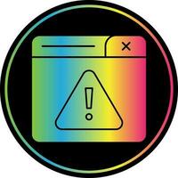 Error Vector Icon Design