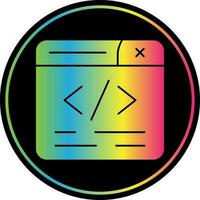 Web Programming Vector Icon Design