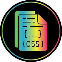 Css File Vector Icon Design