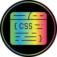 css codificación vector icono diseño