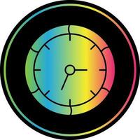 diseño de icono de vector de tiempo de reloj