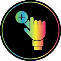 Zoom In Vector Icon Design