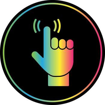 doble hacer clic vector icono diseño