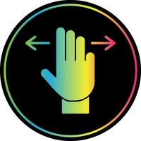 Swipe Vector Icon Design