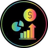 business growth Vector Icon Design