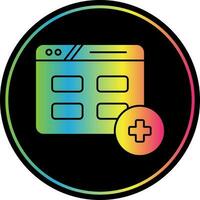 Website Vector Icon Design
