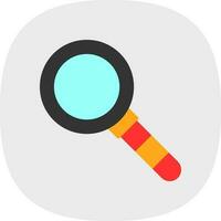 Magnifying Glass Vector Icon Design