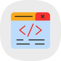 Web Programming Vector Icon Design