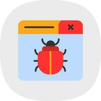 Bug Vector Icon Design