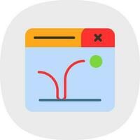 Bounce Rate Vector Icon Design