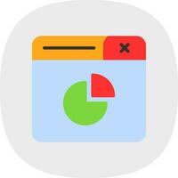 Chart Vector Icon Design