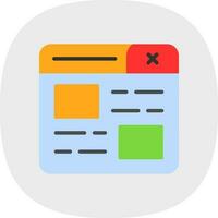 Web Site Vector Icon Design