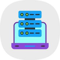 Database Vector Icon Design