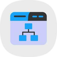 Algorithm Vector Icon Design