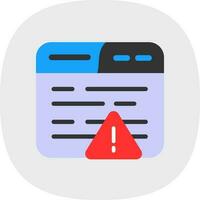 Warning Vector Icon Design