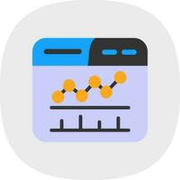 Analytics Vector Icon Design