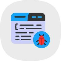 Bug Vector Icon Design