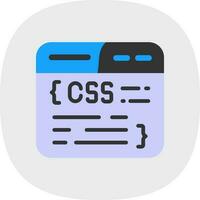Css Coding Vector Icon Design