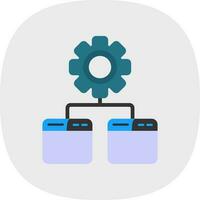 Batch Processing Vector Icon Design