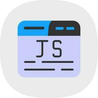 js vector icono diseño